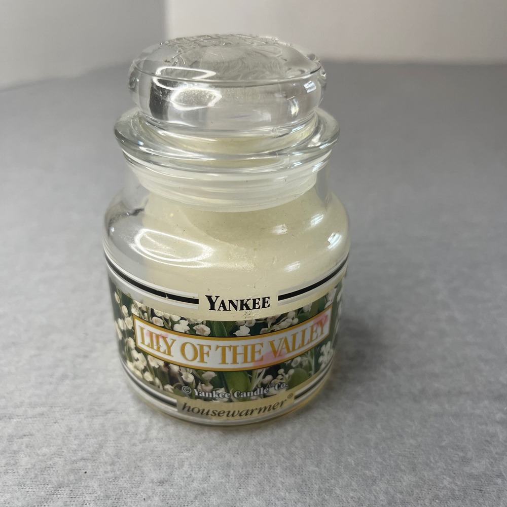 Yankee Candle Lily of the Valley Housewarmer‎ Small Jar Candle 3.7 oz 1020839